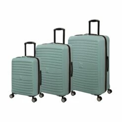 IT Luggage Eco-Protect - 3pc Set (Mint Eggshell)