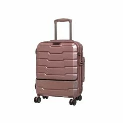 Prosperous - 3pc Set (Metallic Pink) -UK Suitcase Sales 2024 60660 US16 2379 08Metallicpink S832Frontpanel18.5in