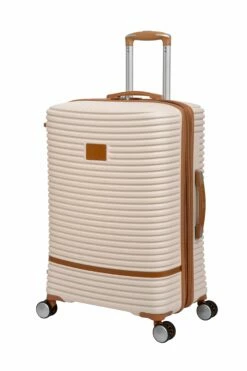 IT Luggage Replicating - 3pc Set (Cream) -UK Suitcase Sales 2024 61284 US16 2632 08ButtercreamS176SSFrontpanel25in reduced