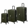 Intervolve - 3pc Set (Dark Olive) 2 Intervolve - 3pc Set (Dark Olive) -UK Suitcase Sales 2024 61310 US16 2586 08DarkoliveSSFrontpanel
