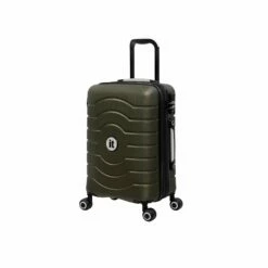 Intervolve - 3pc Set (Dark Olive) -UK Suitcase Sales 2024 61310 US16 2586 08DarkoliveSSFrontpanel18.5in