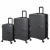 IT Luggage Helixian - 3pc Set (Charcoal) 1 IT Luggage Helixian - 3pc Set (Charcoal) -UK Suitcase Sales 2024 61334 US16 2842 08CharcoalgreyS022SSFrontpanel