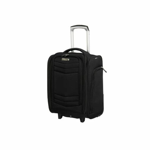 IT Luggage Intrepid - Underseat (Black) -UK Suitcase Sales 2024 61356 US12 2078D64BlackS001SSFrontpanel fb925707 13ac 4756 a79c b3e71b21e91e