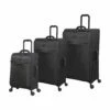 IT Luggage Lustrous - 3pc Set (Charcoal)