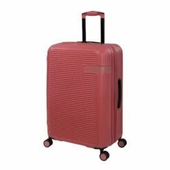 IT Luggage Valiant - 4pc Set (Muted Coral) -UK Suitcase Sales 2024 61437 US16 2914 08MutedcoralS891SSFrontpanel25in