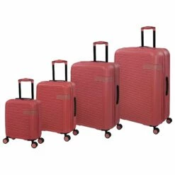 IT Luggage Valiant - 4pc Set (Muted Coral)