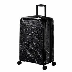 IT Luggage Candy Calavera - 4pc Set (Black Marble) 20 IT Luggage Candy Calavera - 4pc Set (Black Marble) -UK Suitcase Sales 2024 CandyCalavera16 2918AMediumCasefront side