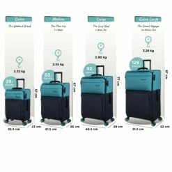 Duo-Tone - Large (Capri Breeze / Dress Blues) 21 Duo-Tone - Large (Capri Breeze / Dress Blues) -UK Suitcase Sales 2024 Duo Tone Set Capri dims weights 527272cf 58e2 4417 ae32 5ff1f857c7b0