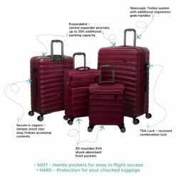 IT Luggage Fusional - Underseat (Dark Red) 13 IT Luggage Fusional - Underseat (Dark Red) -UK Suitcase Sales 2024 InfographicforFusional16 2920V3.2DarkReds 01 90af844a f48b 4118 806d 180cac2e25c2