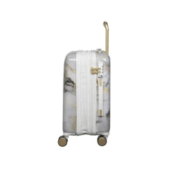 IT Luggage Sheen - Cabin (Gold Greyscale Marble) -UK Suitcase Sales 2024 SheenMarbleExpanding Cabin