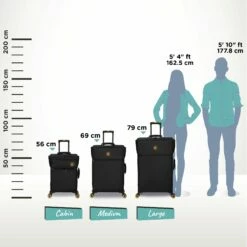 Simultaneous - Medium (Black) -UK Suitcase Sales 2024 Simulataneous Blk Relative Size 06bd03ff 9abc 449d 8596 ff292b2abbec