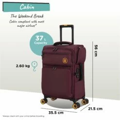 Simultaneous - Cabin (French Port) 21 Simultaneous - Cabin (French Port) -UK Suitcase Sales 2024 Simultaneous Cabin French Port dims weights