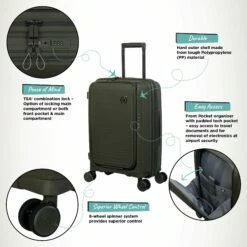 IT Luggage Spontaneous II - Cabin With Pocket (Olive Night) 17 IT Luggage Spontaneous II - Cabin With Pocket (Olive Night) -UK Suitcase Sales 2024 Spontaneous Cabin Pocket Olive Infographic e26eda02 c815 4cbd 8a23 cd14e14a1923