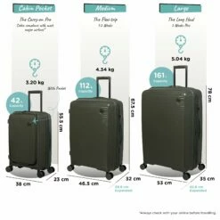 IT Luggage Spontaneous II - Cabin With Pocket (Olive Night) 26 IT Luggage Spontaneous II - Cabin With Pocket (Olive Night) -UK Suitcase Sales 2024 Spontaneous Set Pocket olive dims weights 77c88748 70dc 46d3 b9d8 bc5c73f8b6b9