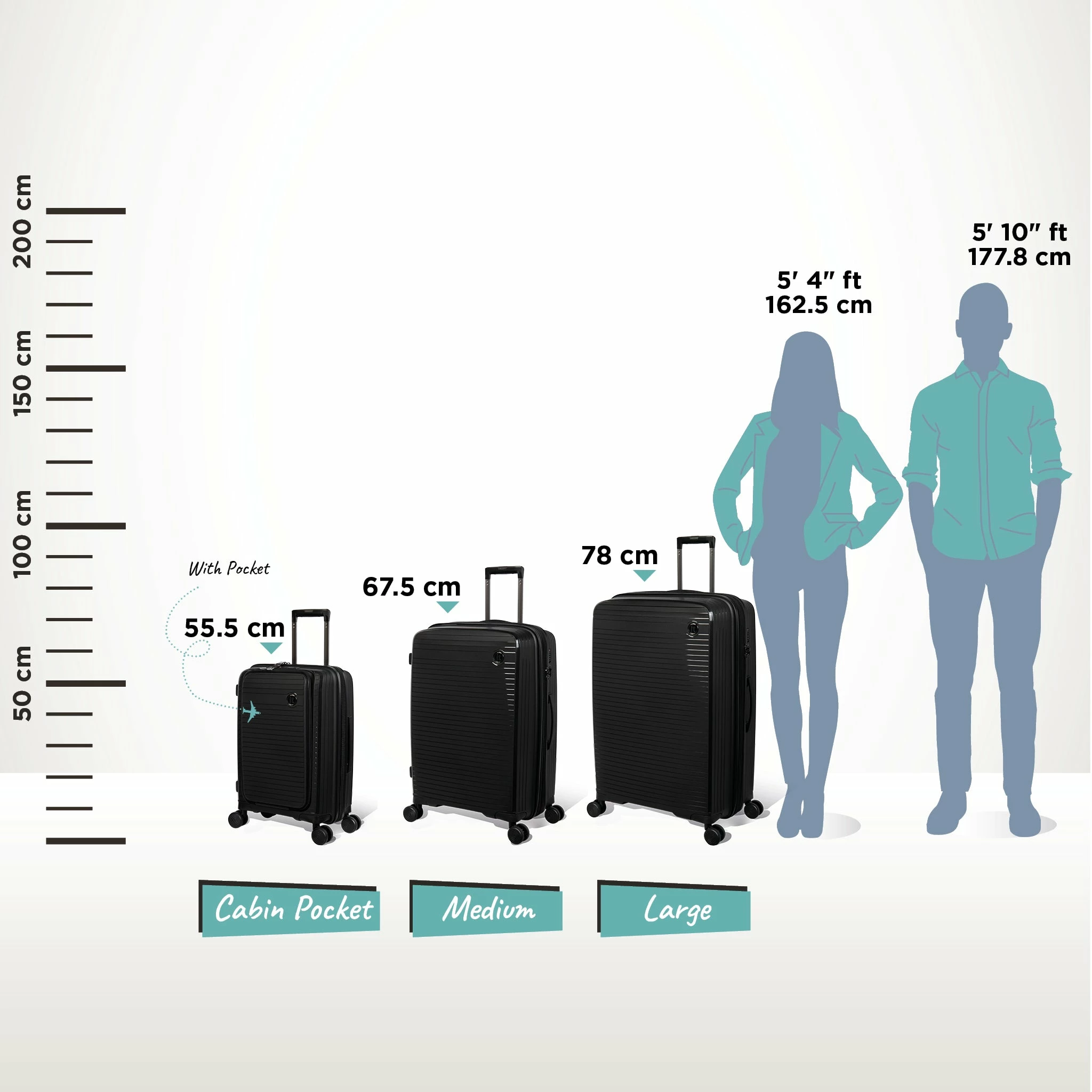 IT Luggage Spontaneous II - Cabin With Pocket (Black) 13 IT Luggage Spontaneous II - Cabin With Pocket (Black) - Image 11